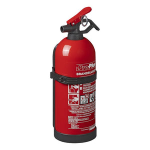Proplus brandblusser 1kg abc poeder nl geschikt voor auto, boot en caravan