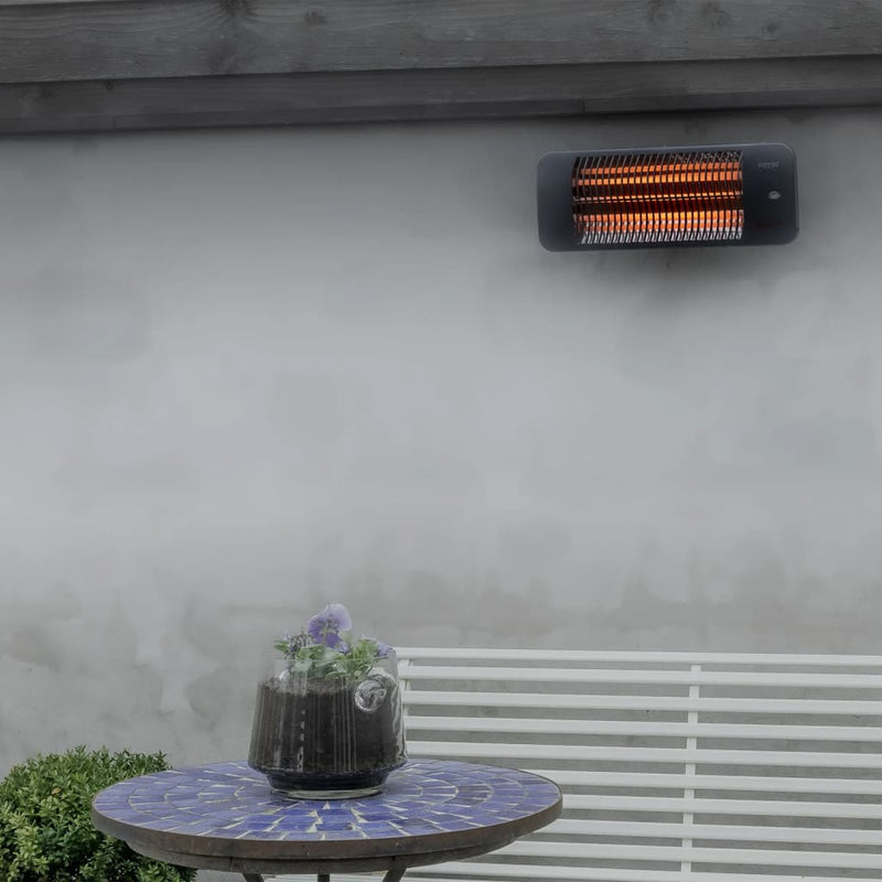 Load image into Gallery viewer, Sunred Sunred Wandverwarmer Lugo 2000 W quartz grijs

