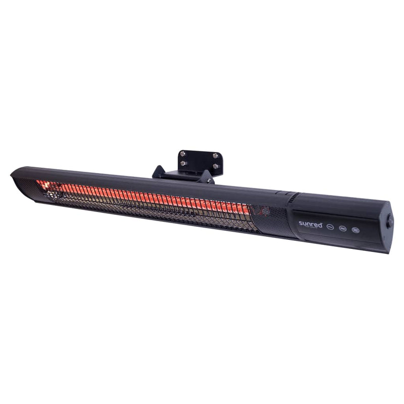 Load image into Gallery viewer, Sunred Sunred Wandverwarmer Diamond Dark 2500 W Rose Gold Carbon zwart
