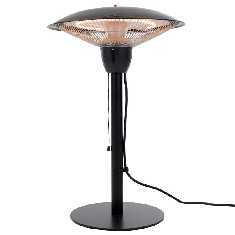 Load image into Gallery viewer, Sunred Sunred Tafelverwarmer Barcelona 1500 W halogeen zwart
