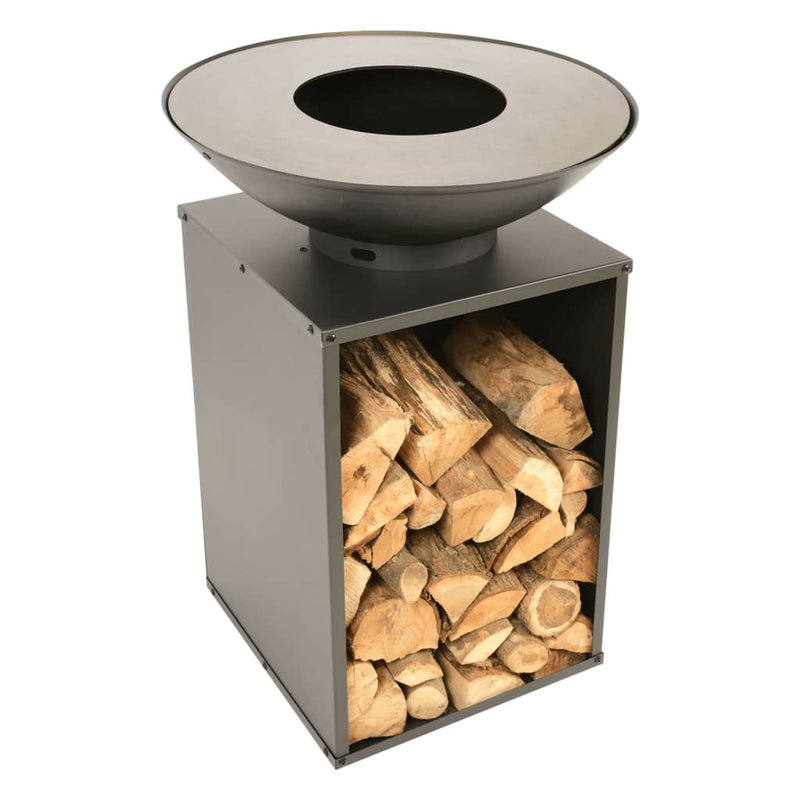 Load image into Gallery viewer, Redfire vuurschaal met barbecuegrill onyx met hoes 60 cm
