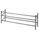 Storage solutions schoenenrek met 2 lagen (61,5-115)x23x38 cm