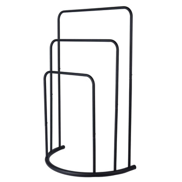 Bathroom Solutions Bathroom Solutions Handdoekenrek staand 49,5x75 cm metaal zwart