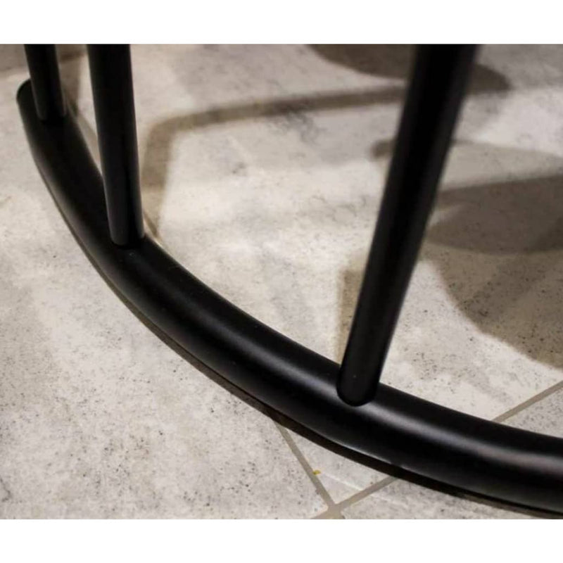 Load image into Gallery viewer, Bathroom Solutions Bathroom Solutions Handdoekenrek staand 49,5x75 cm metaal zwart
