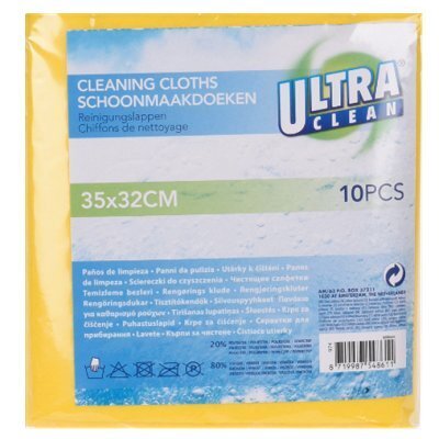 Ultra clean viscose huishouddoekjes 10 stuks