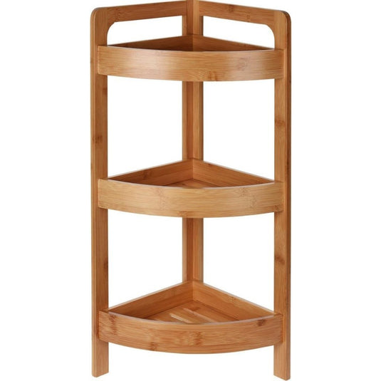 Excellent houseware badkamerrek 3 etages 61x23 cm bamboe
