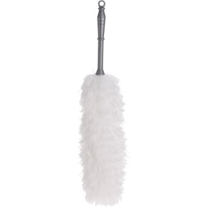 Ultra clean microvezel plumeau 56 cm wit grijs