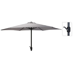 Progarden parasol monica 270 cm lichtgrijs