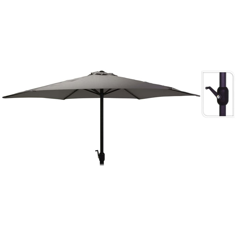 Load image into Gallery viewer, Progarden progarden parasol monica 270 cm donkergrijs
