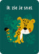 Jungle ansichtkaart. ik zie je snel. (5