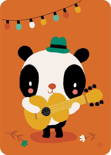 Bora panda songwriter ansichtkaart
