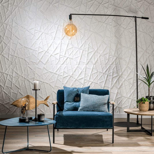 Wallart 12 st wandpanelen 3d ga-wa26 olivia