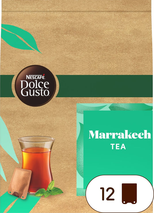 Nescafé dolce gusto neo sachets marrakech tea - 5x 12 sachets voor 12 koppen thee