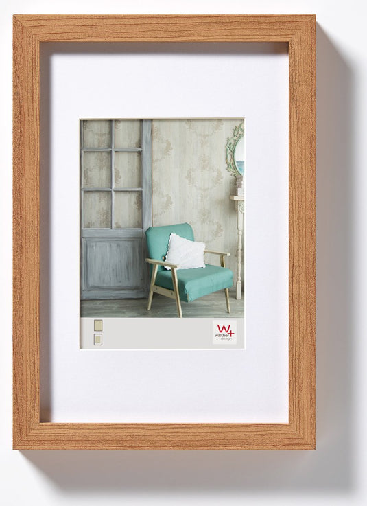 Walther stockholm - mdf houten lijst- fotoformaat 30x40 cm - beuken