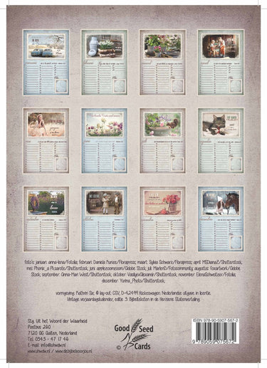 Merkloos sans marque verjaardagskalender hsv vintage versie 3