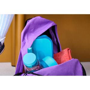 Mepal drinkfles met flipdop campus - 600 ml - waterfles kinderen - lekdicht - hygiënische deksel - cool mint