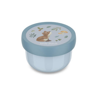 Mepal fruitbox campus little dutch - 300 ml - inclusief fruitvorkje - sluit goed af - snackdoosje - forest friends