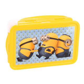 Load image into Gallery viewer, Minions bewaardoos met clips 1070ml
