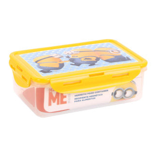 Minions bewaardoos met clips 1070ml