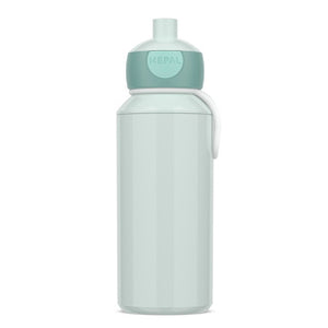 Mepal pop-up drinkfles campus - 400 ml - sluit goed af - drinkbeker voor kinderen - cool mint