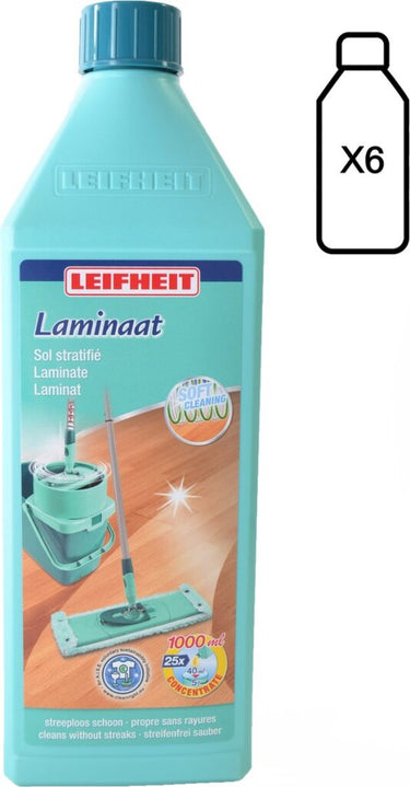 Leifheit laminaatreiniger 6 x 1l