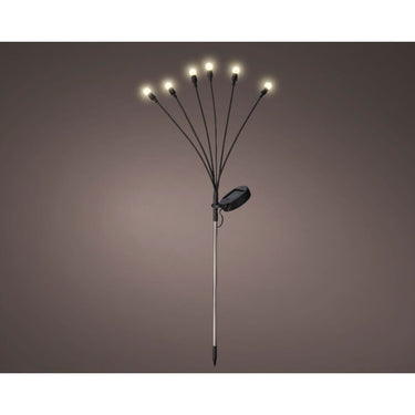 Lumineo solar vuurvliegjes tuinsteker warm wit
