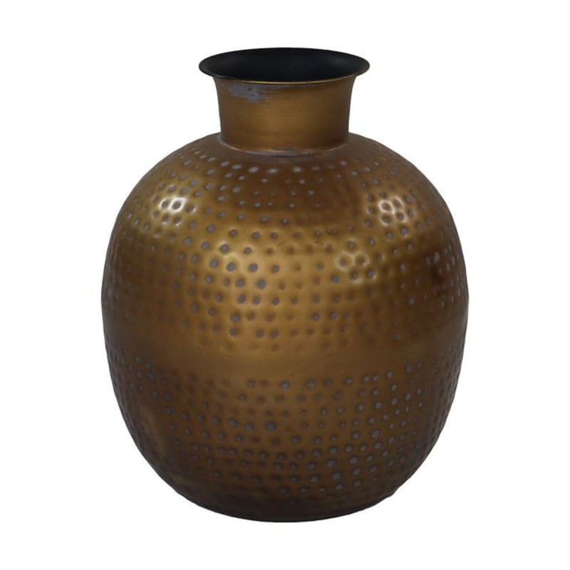Load image into Gallery viewer, HSM Collection HSM Collection Vaas Padua klein 30x35 cm goudkleurig en grijs
