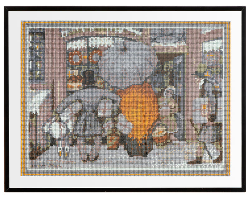 Load image into Gallery viewer, Grafix diamond painting anton pieck etalage 40x50cm
