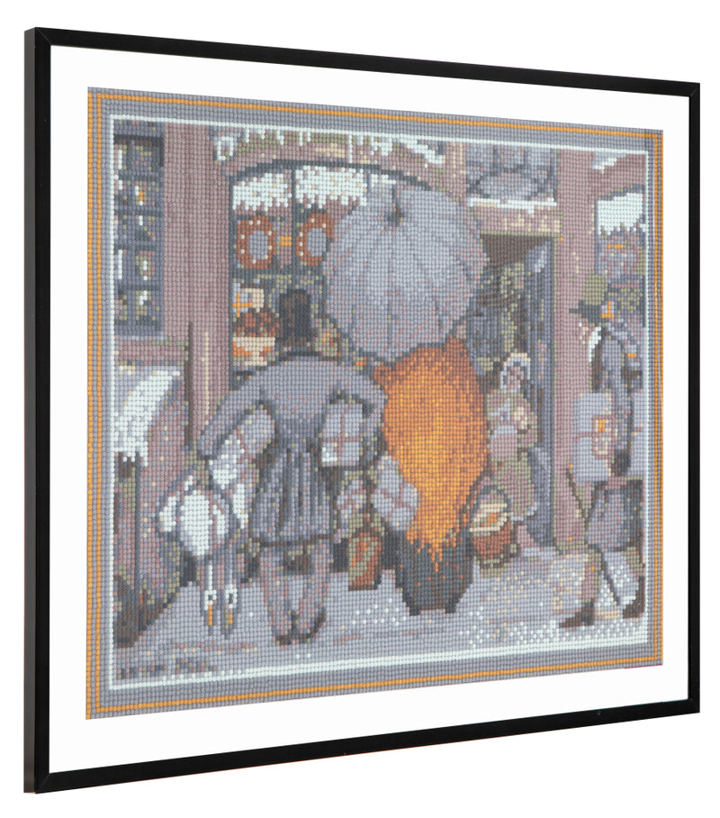 Load image into Gallery viewer, Grafix diamond painting anton pieck etalage 40x50cm
