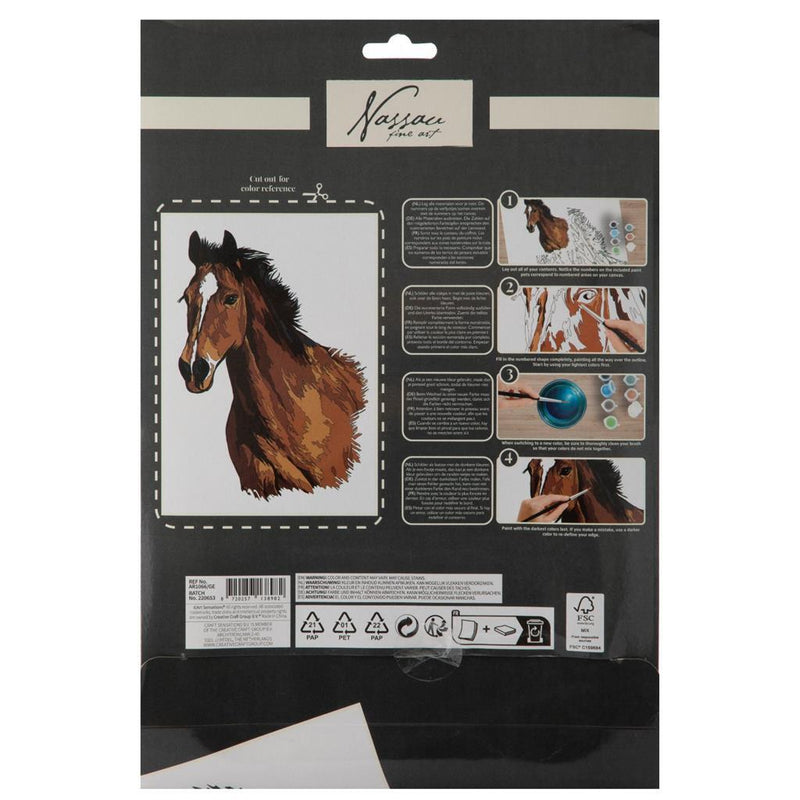 Load image into Gallery viewer, Nassau schilderen op nummer paard
