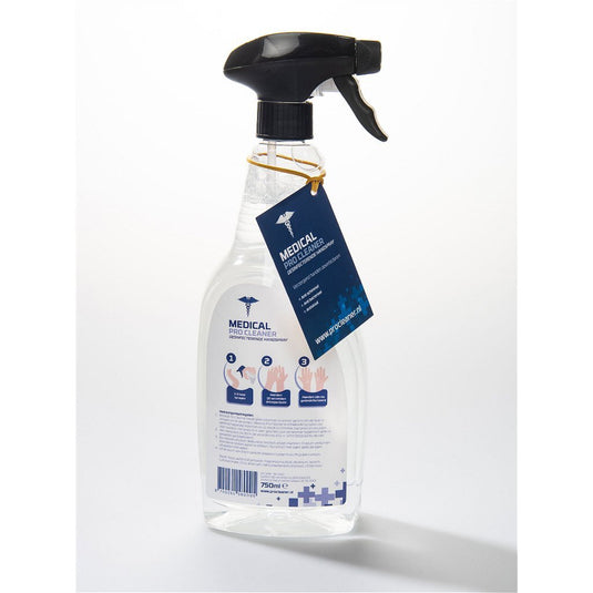 Medical pro cleaner desinfecterende handspray 750 ml doos 10 stuks