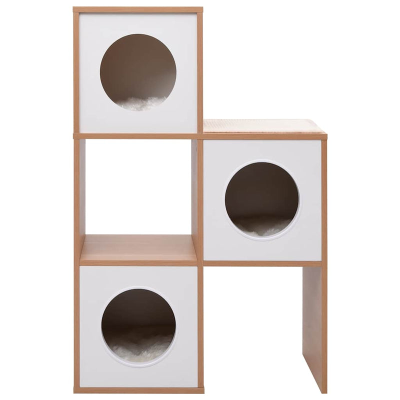 Load image into Gallery viewer, Vidaxl kattenflat met sisal krabmat 100 cm
