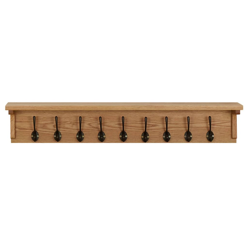 Load image into Gallery viewer, Vidaxl kapstok 90x16x16 cm massief eikenhout
