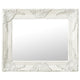 Vidaxl wandspiegel barok stijl 50x40 cm wit
