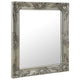 Vidaxl wandspiegel barok stijl 50x60 cm zilverkleurig