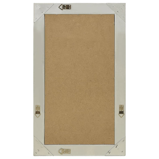 Vidaxl wandspiegel barok stijl 50x80 cm zilverkleurig