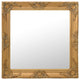 Vidaxl wandspiegel barok stijl 60x60 cm goudkleurig