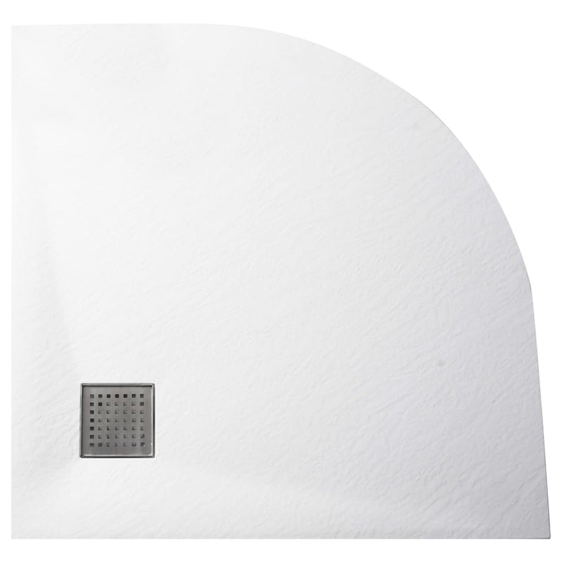 Afbeelding laden in galerijviewer, Vidaxl douchebak 90x90 cm smc wit
