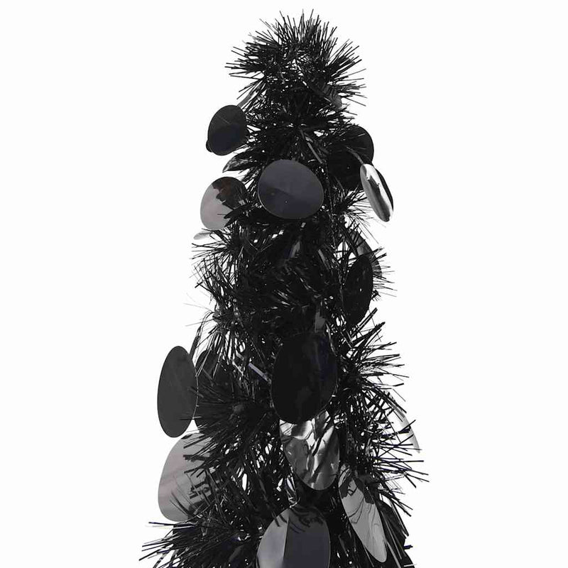 Load image into Gallery viewer, Vidaxl kunstkerstboom pop-up 120 cm pet zwart
