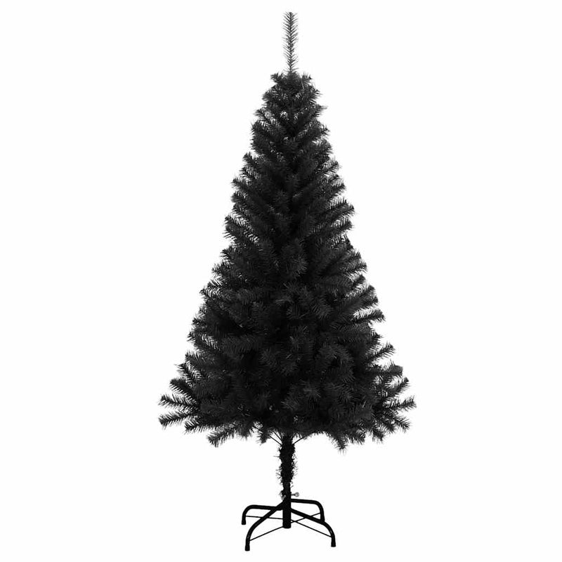 Load image into Gallery viewer, Vidaxl kunstkerstboom met standaard 150 cm pvc zwart
