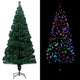 Vidaxl kunstkerstboom met standaard 180 cm glasvezel groen