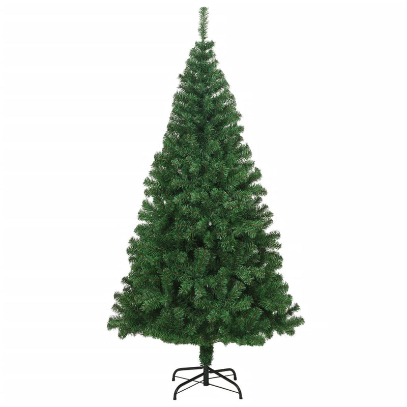 Load image into Gallery viewer, VidaXL Kunstkerstboom met dikke takken 210 cm PVC groen
