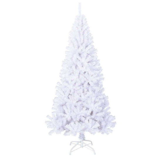 Vidaxl kunstkerstboom met dikke takken 180 cm pvc wit