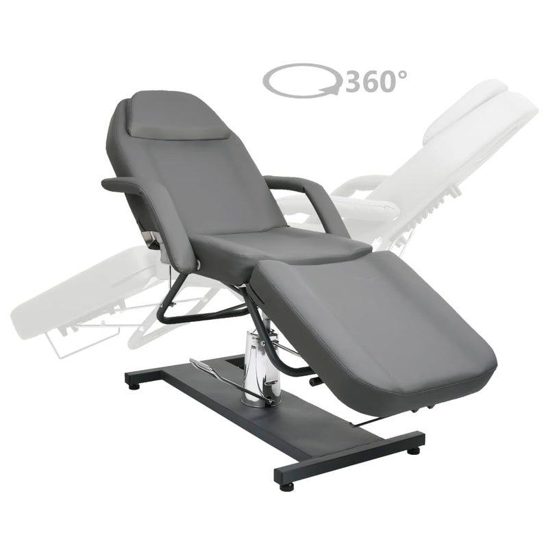 Load image into Gallery viewer, VidaXL Massagetafel 180x62x(87-112) cm grijs

