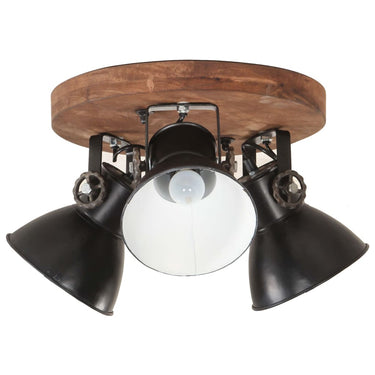 Vidaxl plafondlamp industrieel 25 w e27 42x27 cm zwart