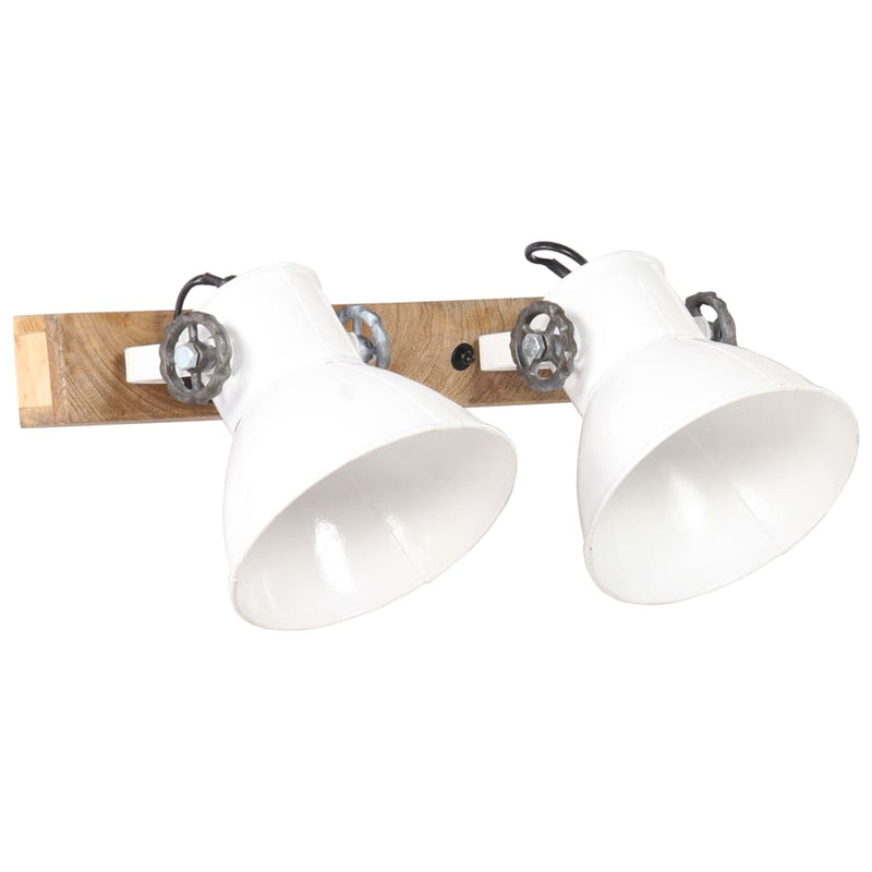 Load image into Gallery viewer, Vidaxl wandlamp industrieel e27 45x25 cm wit
