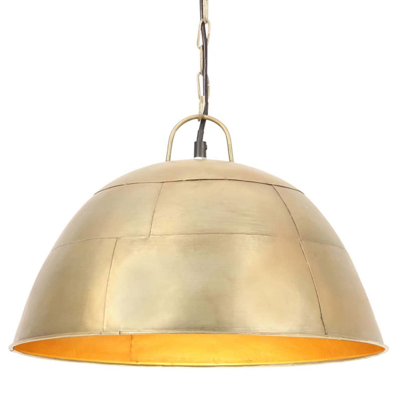 Load image into Gallery viewer, Vidaxl hanglamp industrieel vintage rond 25 w e27 41 cm messingkleurig
