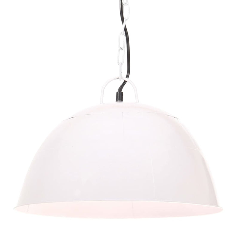 Load image into Gallery viewer, Vidaxl hanglamp industrieel vintage rond 25 w e27 41 cm wit
