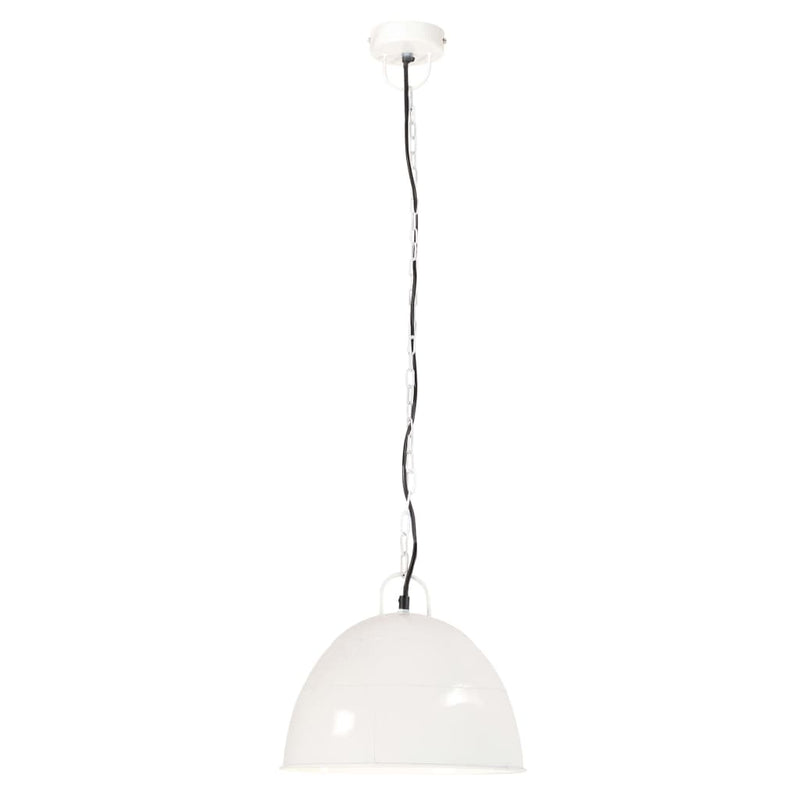 Load image into Gallery viewer, Vidaxl hanglamp industrieel vintage rond 25 w e27 31 cm wit
