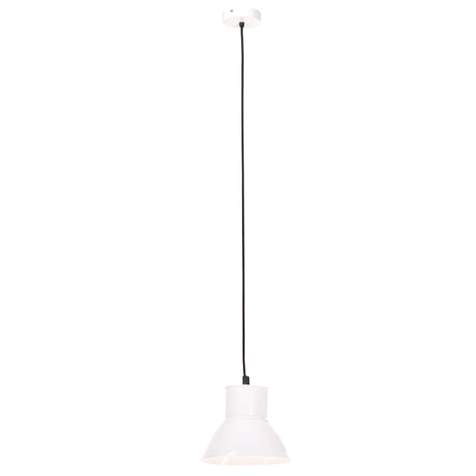 VidaXL Hanglamp rond 25 W E27 48 cm wit